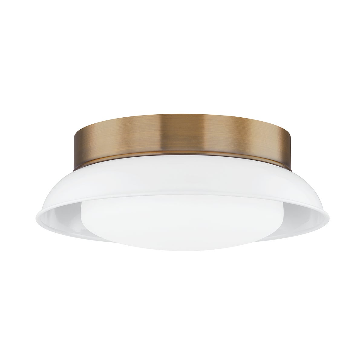 Troy Arnie Flush Mount Patina Brass