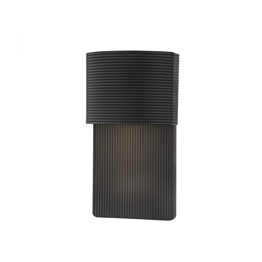Troy Tempe Outdoor Wall Sconce Soft Black