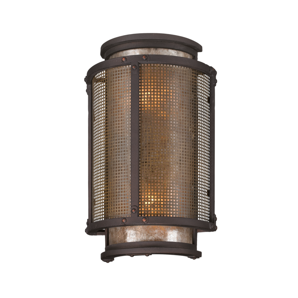Troy Copper Mountain Outdoor Wall Sconce Bronze / Soft Off Black