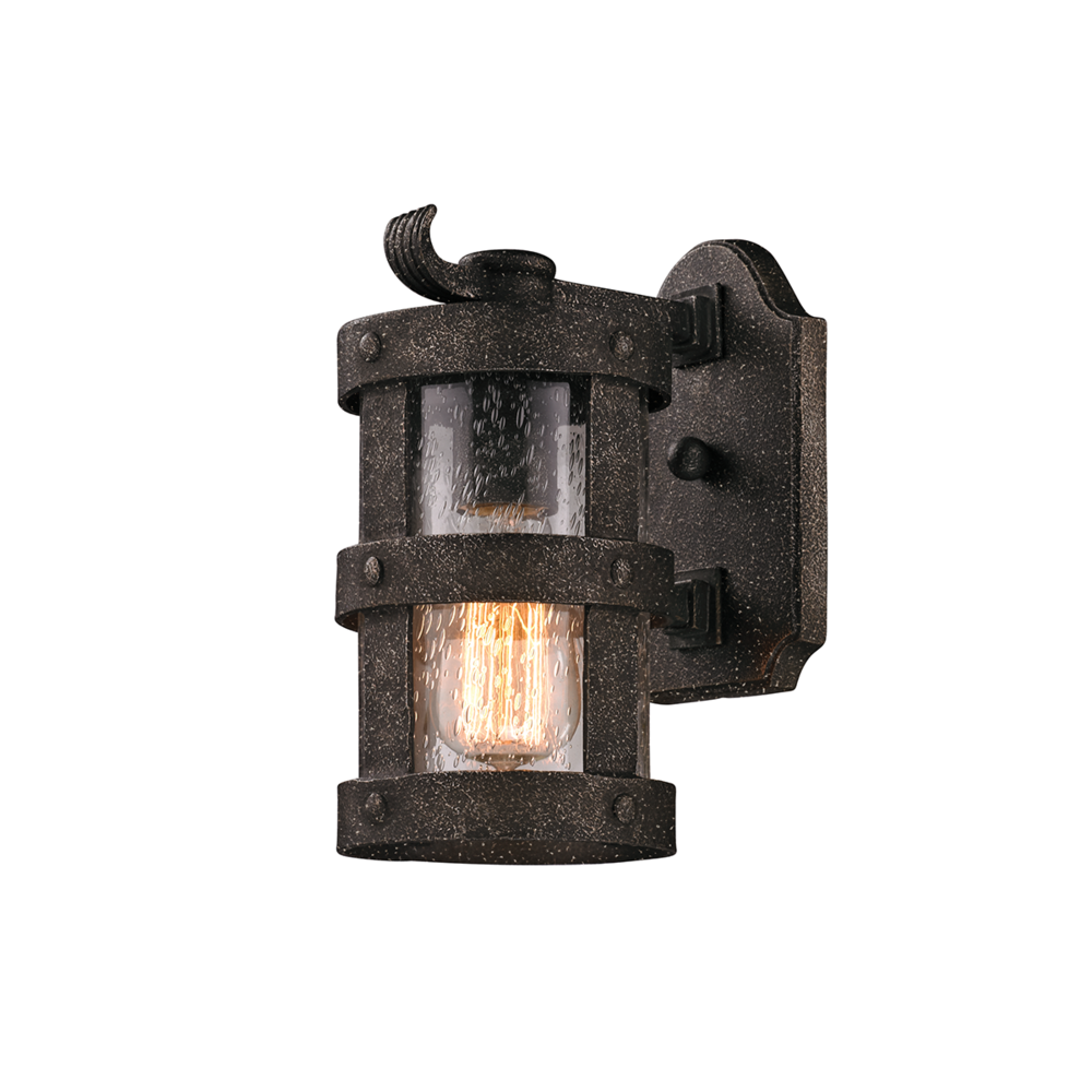 Troy Barbosa Outdoor Wall Sconce Aged Pewter
