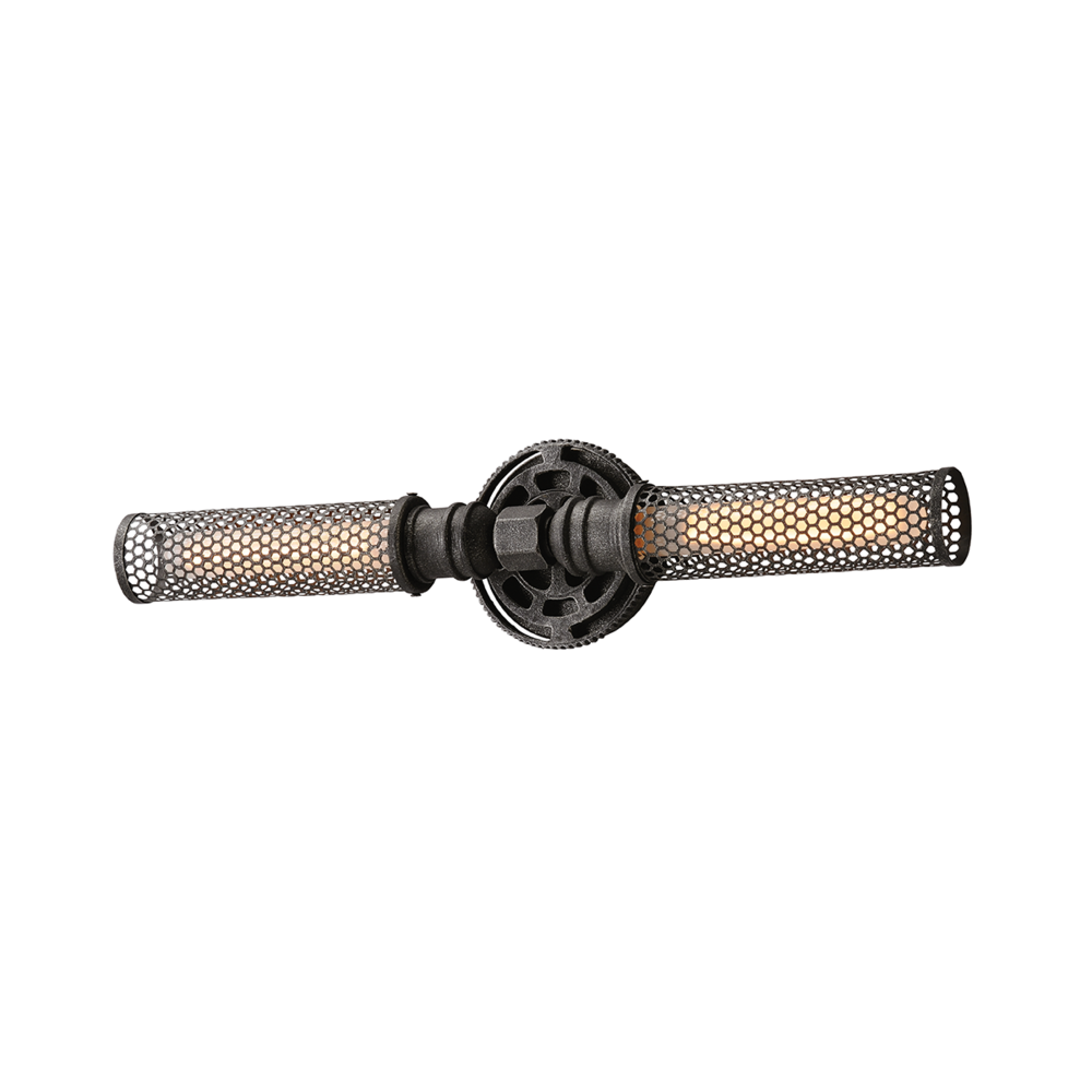 Troy Atlas Wall Sconce Aged Pewter