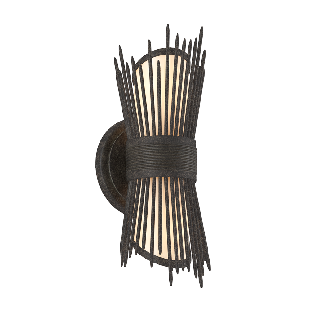 Troy Blink Outdoor Wall Sconce French Iron