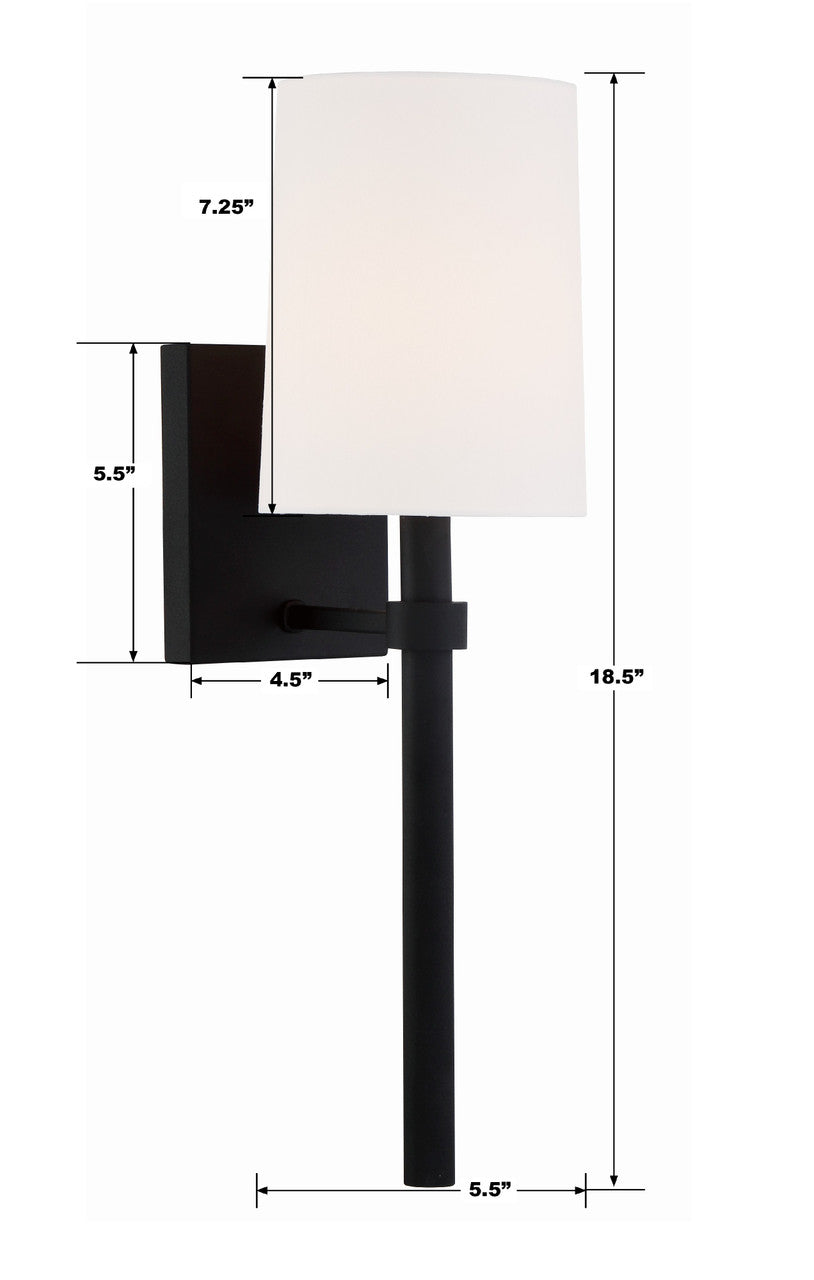 Bromley 1 Light Wall Mount