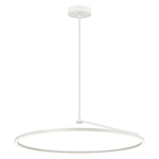 Matteo Lighting Trundle 39" LED Pendant in White (C36740WH) – alternate view