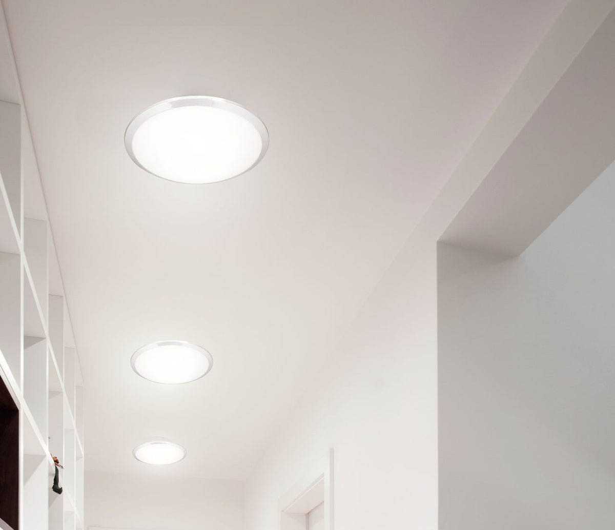 Kuzco Lighting Inc Malta 15-in LED Flush Mount Black