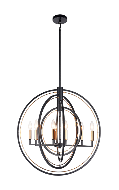 Odyssey 8 Light Pendant