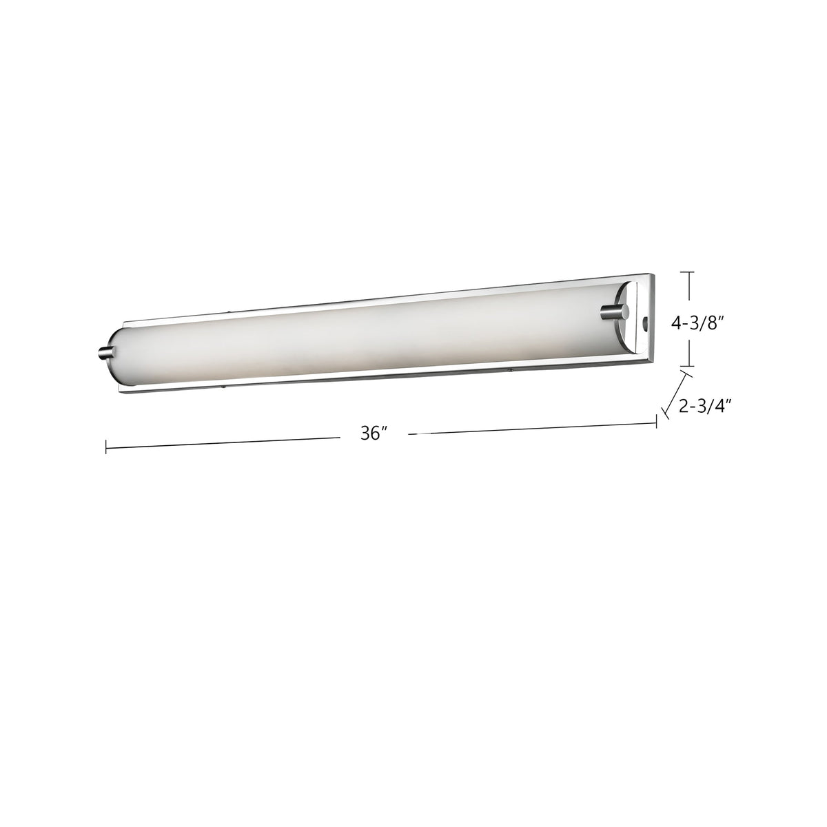 Charlotte 36" Vanity Light - Chrome