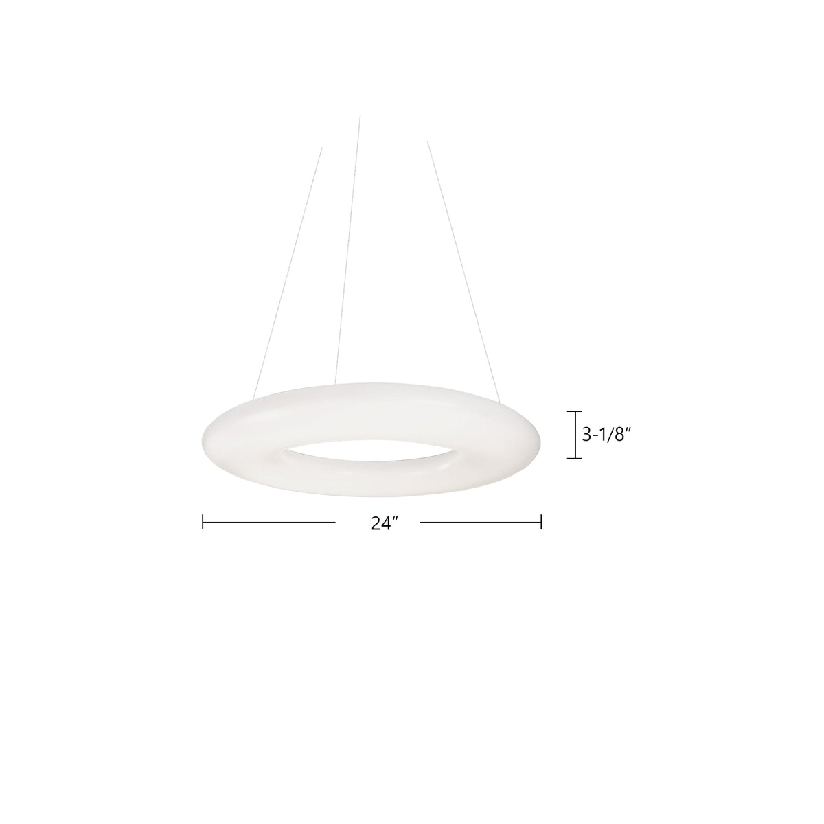 Cumulus 24" LED Pendant
