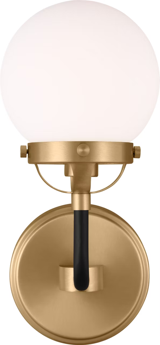 Visual Comfort Studio Café LED Wall Sconce Brushed Nickel