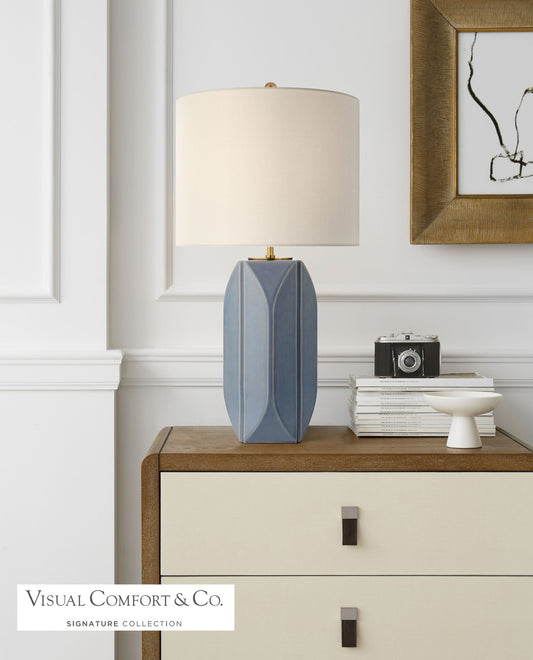 Visual Comfort Signature Carmilla Table Lamp Emerald Crackle