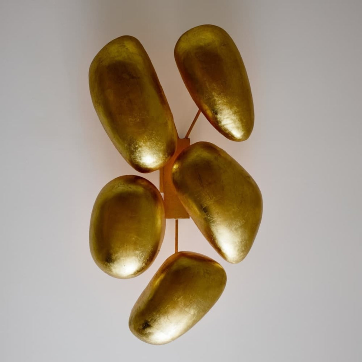 Theo Gold Leaf Flush Mount