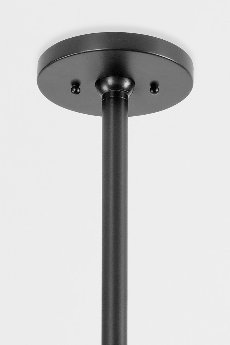 Troy Dash Chandelier Soft Black Detail 2