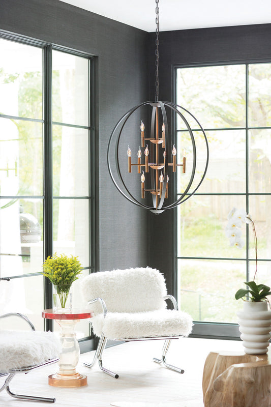 Hinkley Euclid Foyer Hall Pendant Steel, Cement Gray
