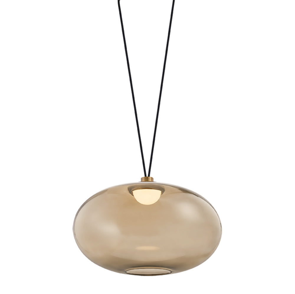 Troy Walz Pendant Patina Brass