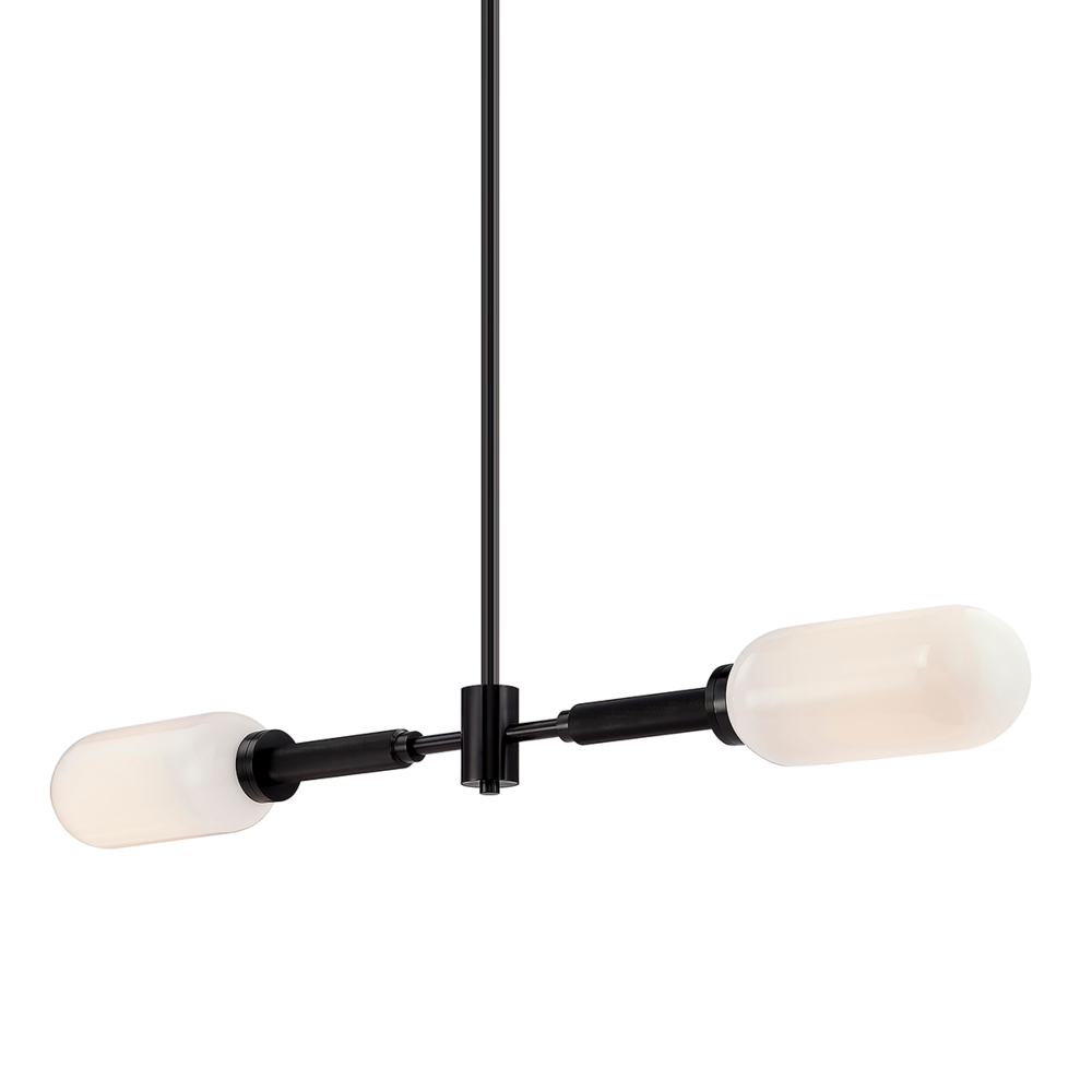 Troy Annex Linear Pendant Antique Nickel
