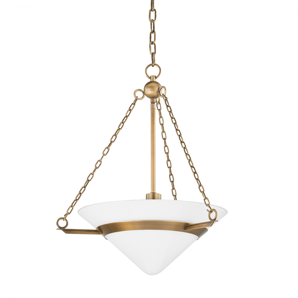 Troy Amador Pendant Patina Brass