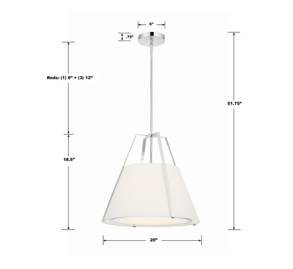 Fulton 3-Light Pendant