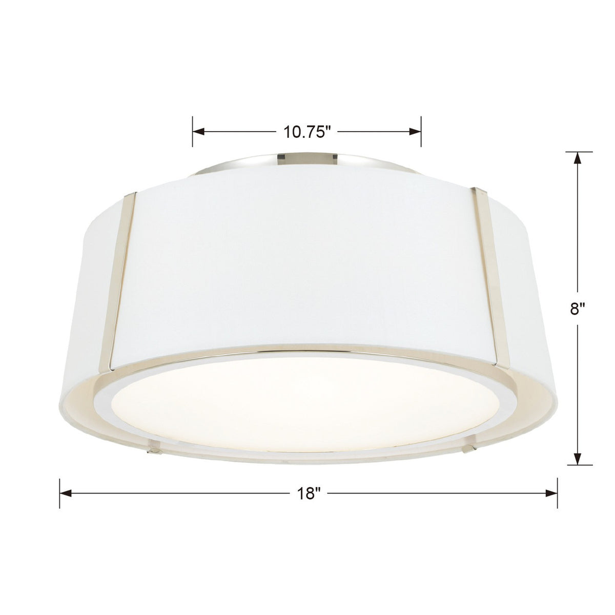 Fulton 3 Light Ceiling Mount