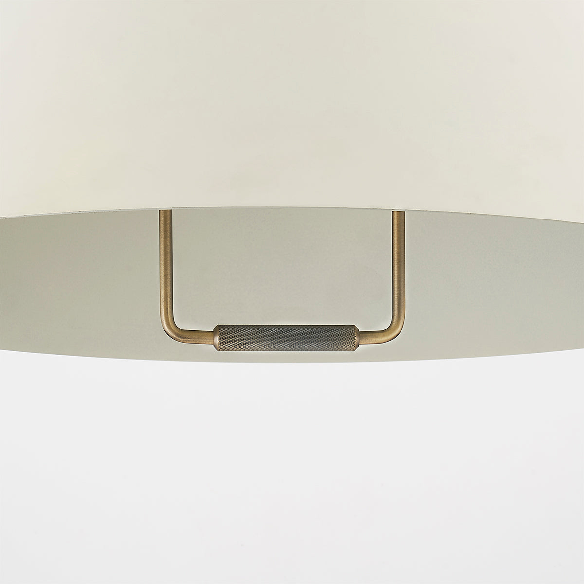 Troy Fontana Pendant Patina Brass / Soft Sand Detail 2