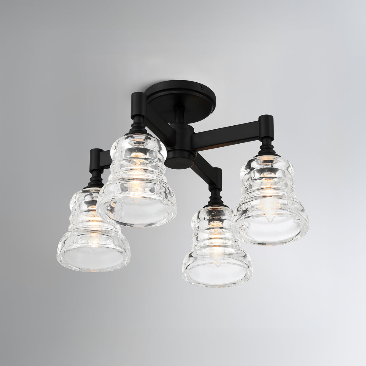Gregory 4 Light Semi Flush Mount