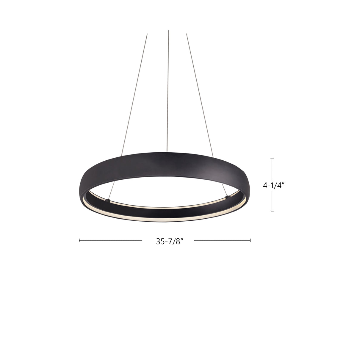 Halo 35" LED Pendant