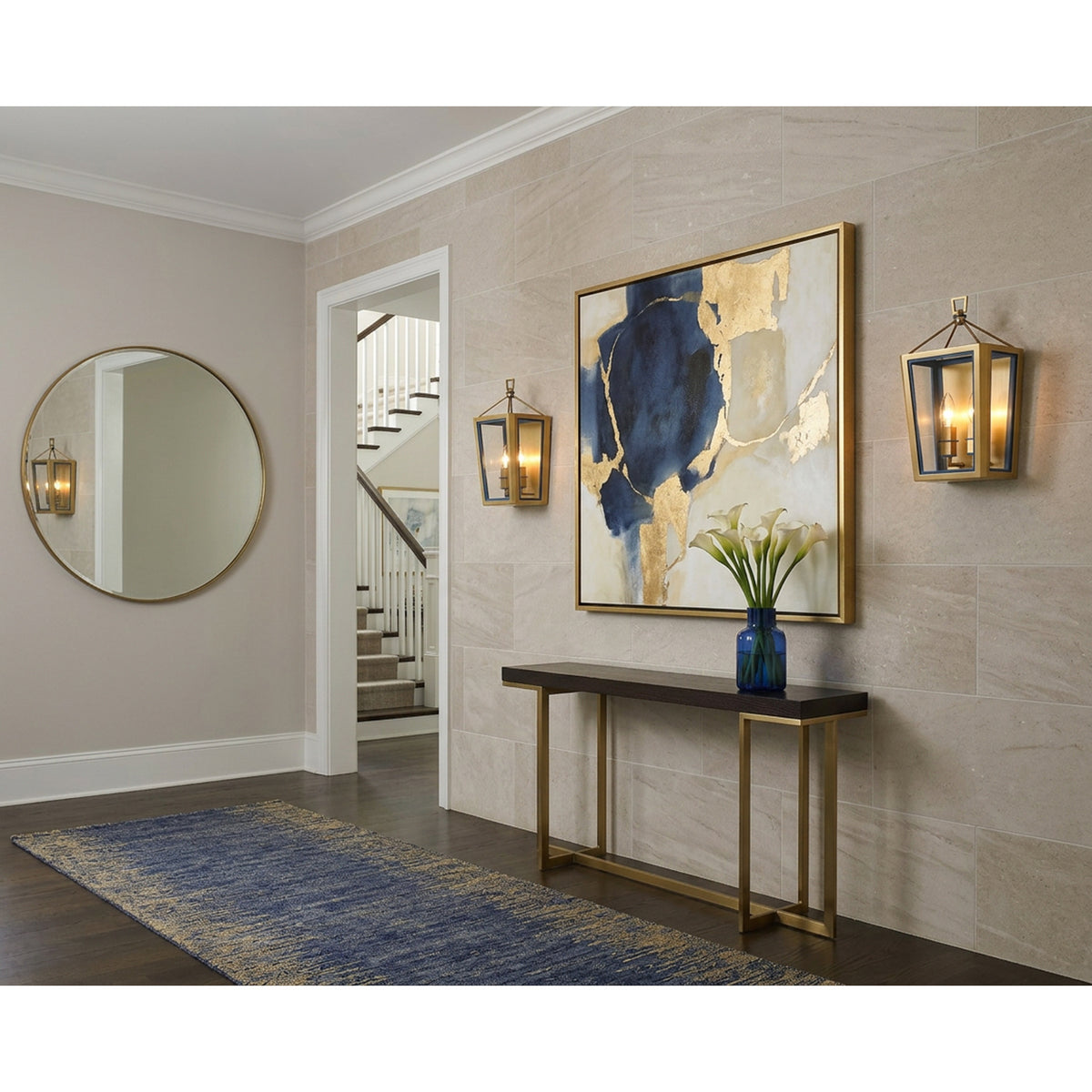 Crystorama Herrick 2-Light Wall Sconce - lifestyle