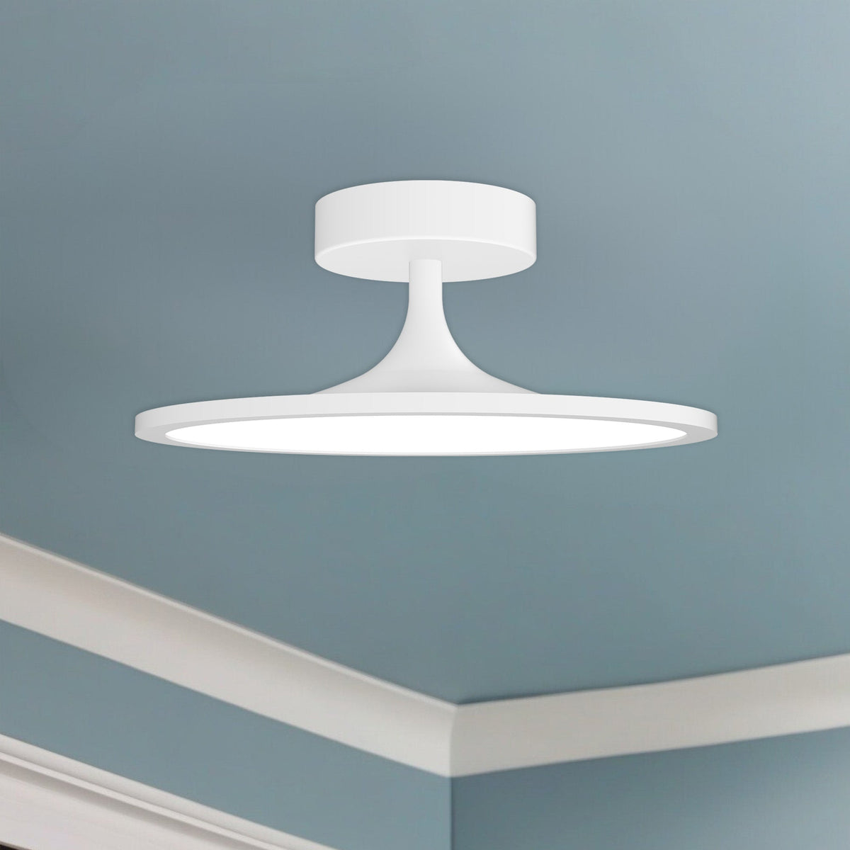 Issa 12 in LED Semi-Flush Mount