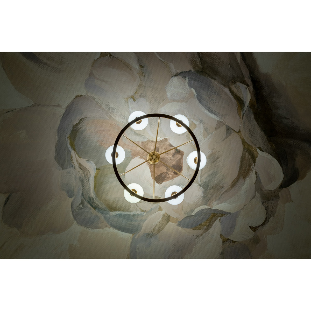 Keenan 6-Light Vibrant Gold Chandelier