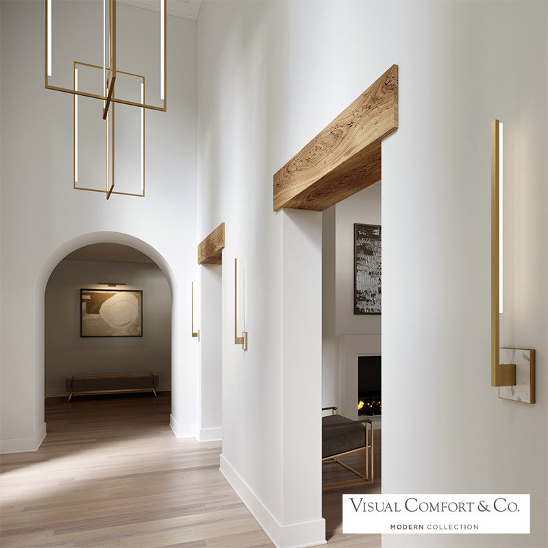Kenway Pendant, 1-Light, LED, Brass, 42"H (700TDKNW42NB-LED930 70PDFT2)