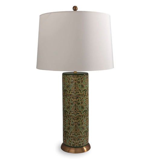 Port 68 Richmond Damask Lamp view 2