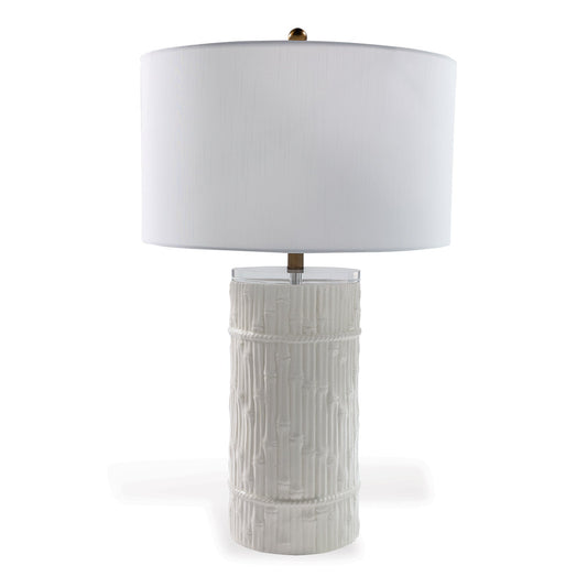 Port 68 Bamboo Cylinder Lamp view 2