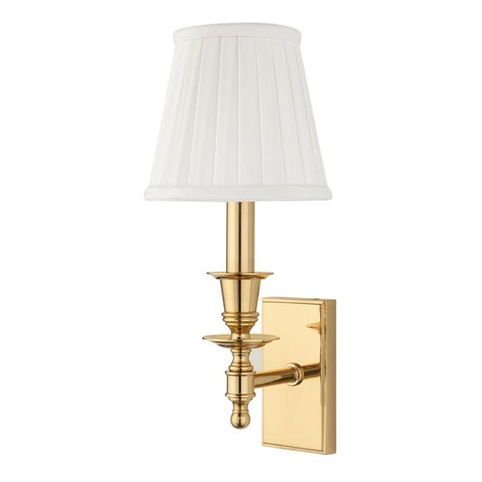 Hudson Valley Ludlow Wall Sconce Polished Brass