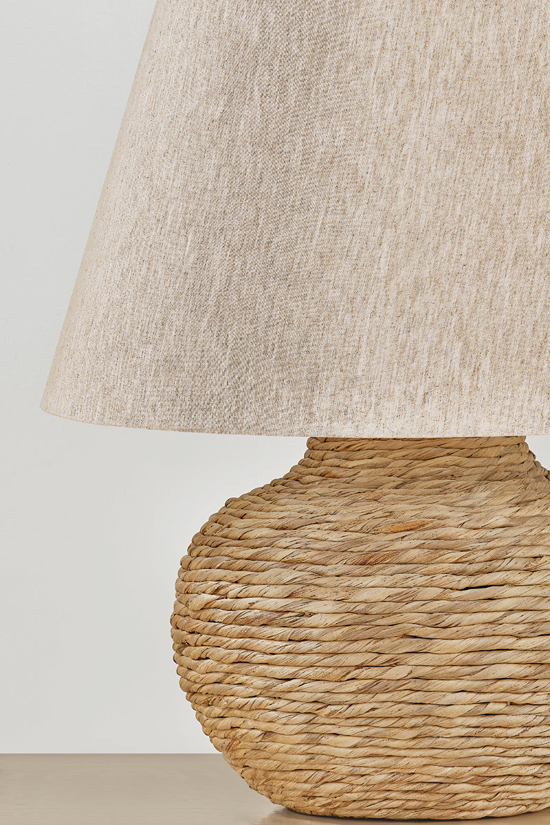 Troy Malik Table Lamp Patina Brass Detail 3