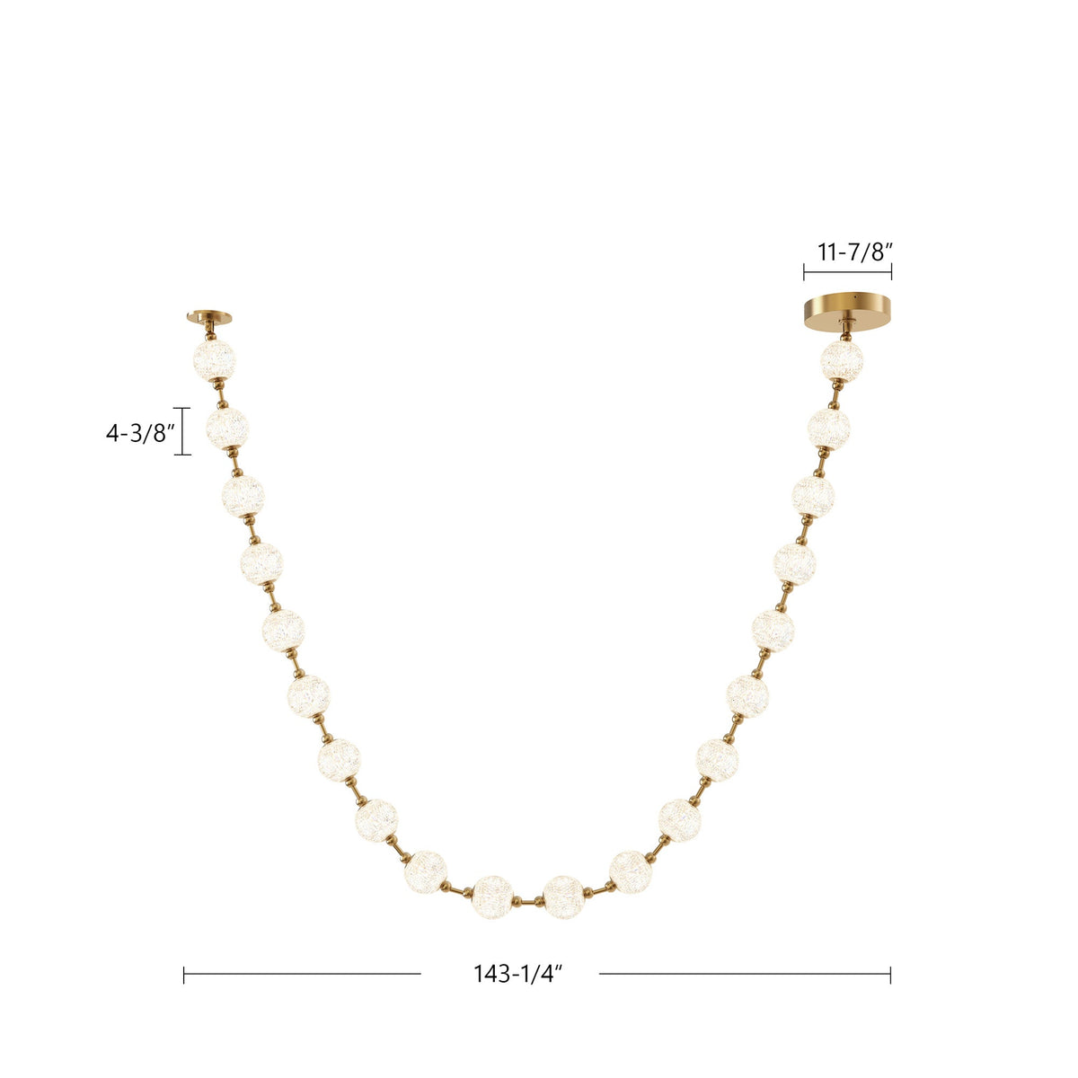 Marni 20-Head LED Pendant