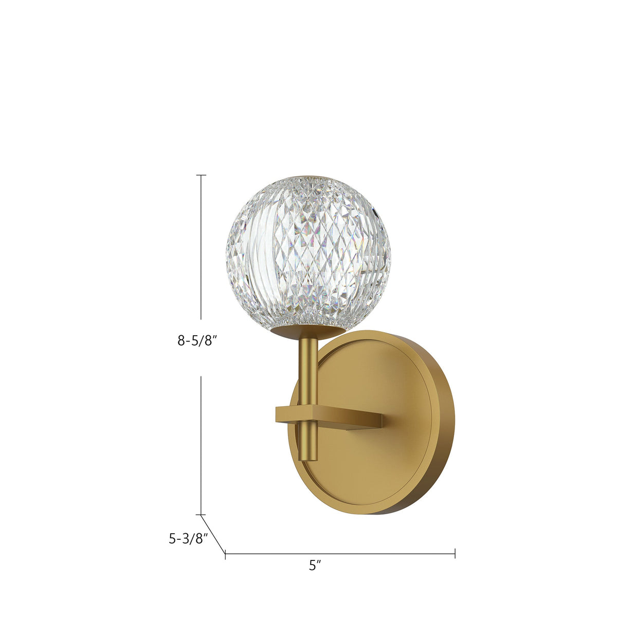 Marni 5" LED Wall Sconce