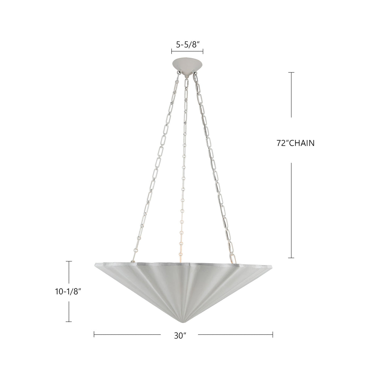 Martine 30" 4-Light Chandelier