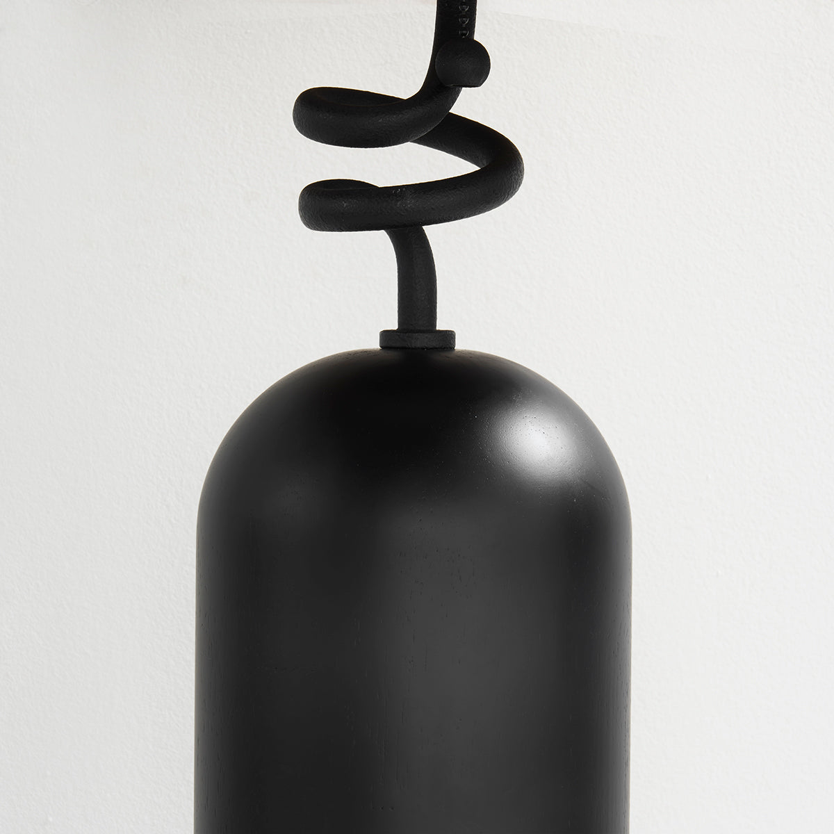 Troy Morri Table Lamp Forged Iron Detail 2