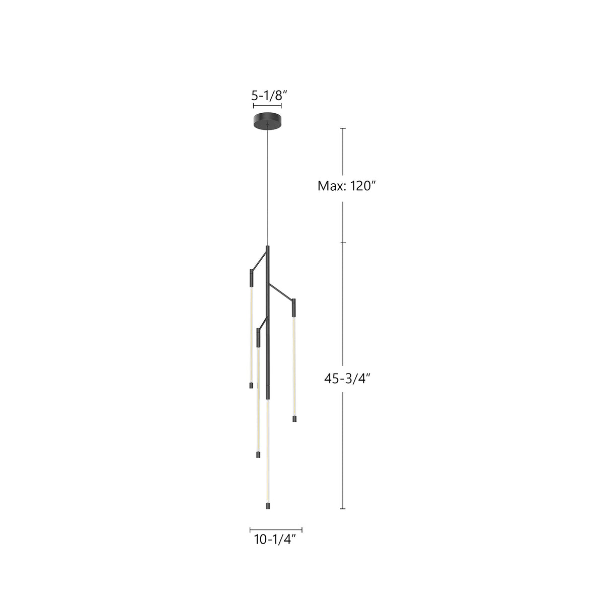 Motif 46" LED Pendant