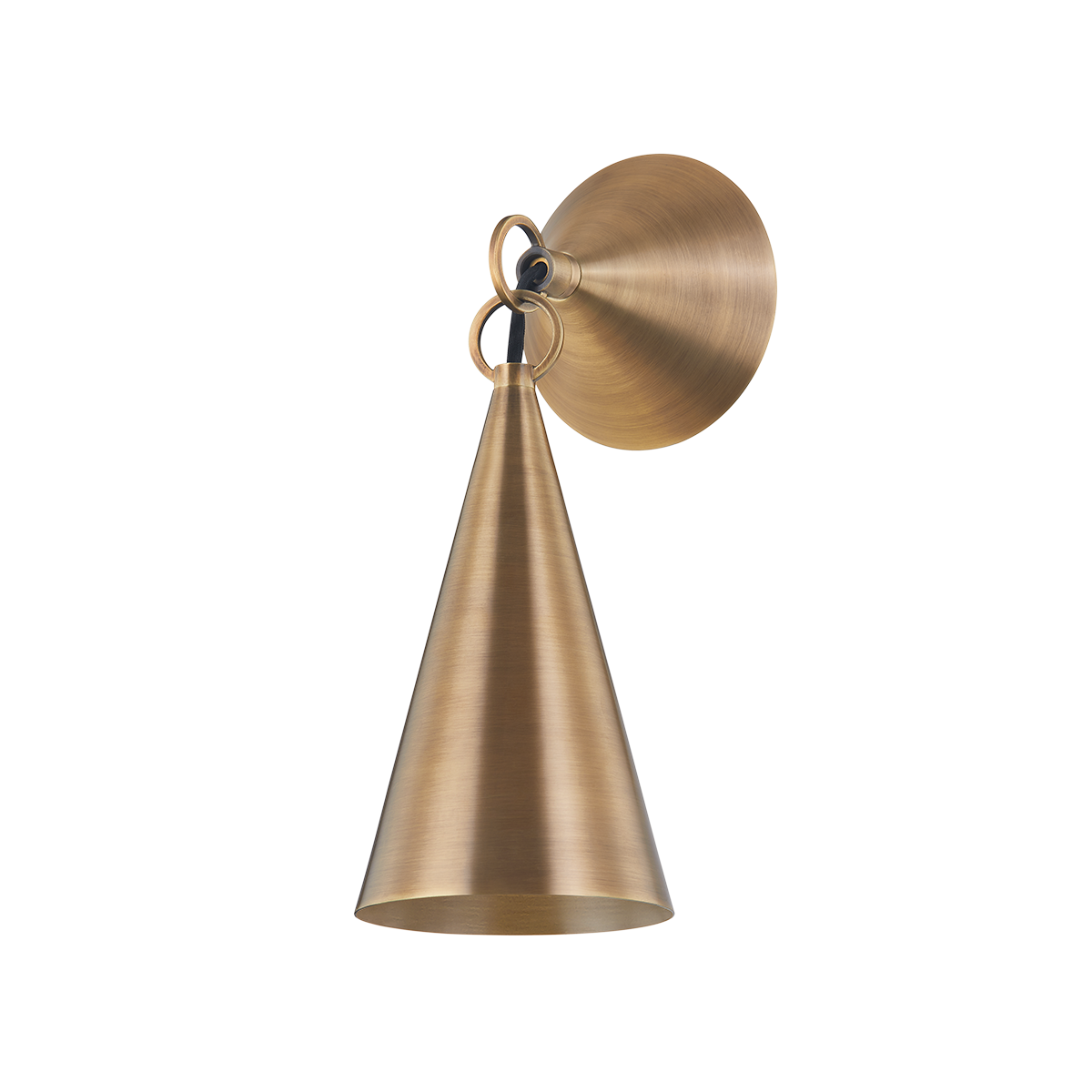 Troy Midvale Wall Sconce Patina Brass