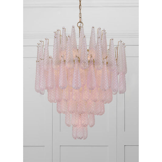 Ollie 21 Light Aged Brass Chandelier