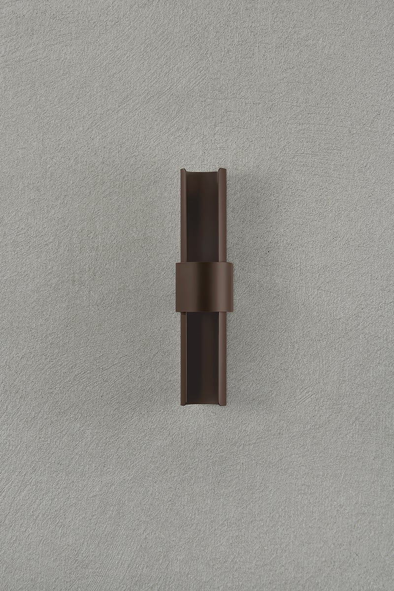 Troy Ossian Outdoor Wall Sconce Bronze Detail 2