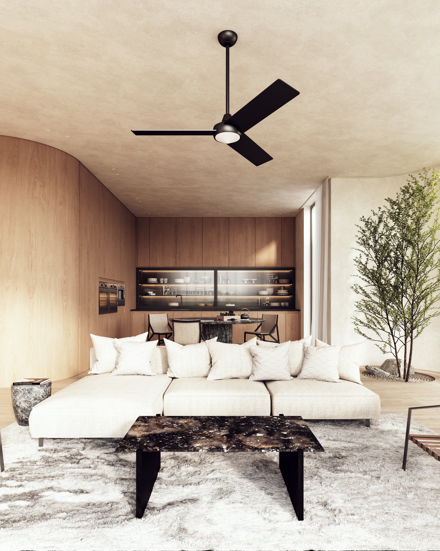 Kuzco Lighting Inc Owens 56-in LED Ceiling Fan