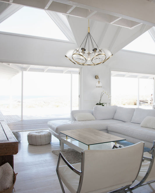 Coast Pendant - Vintage Brass - Alora Lighting - view 2