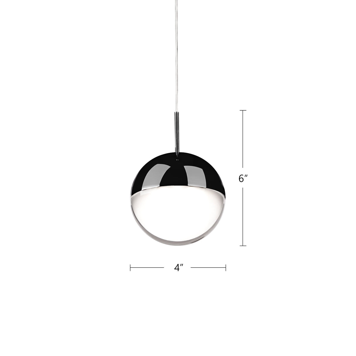 Pluto 4" LED Pendant