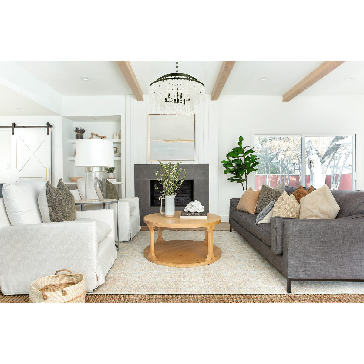 Poppy 6-Light Chandelier