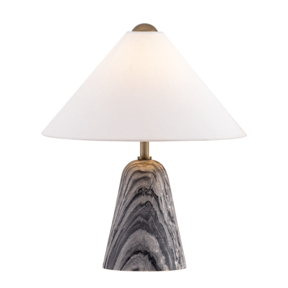 Troy Millbrae Table Lamp Patina Brass