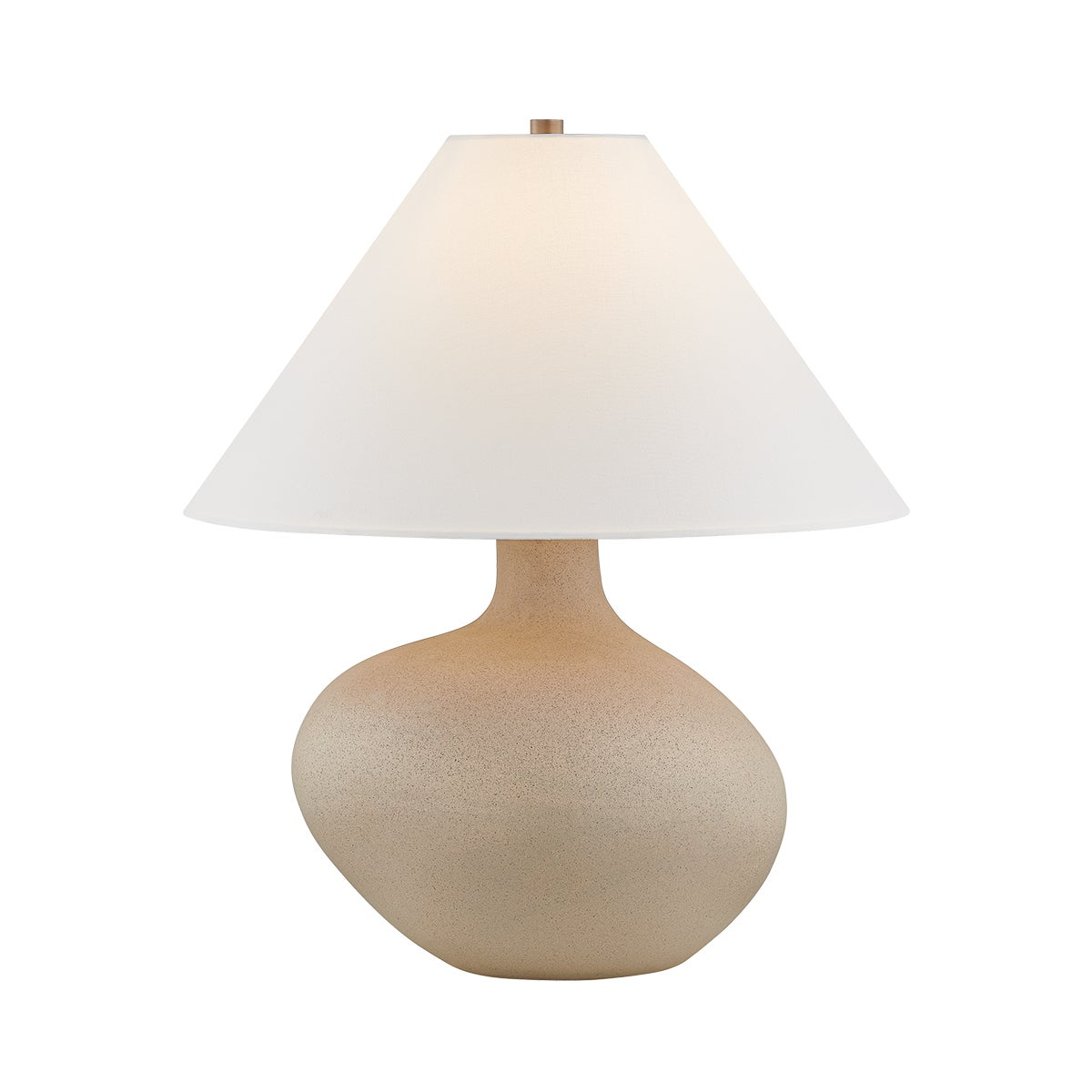 Troy Rebecca Table Lamp Ceramic Rough Sand