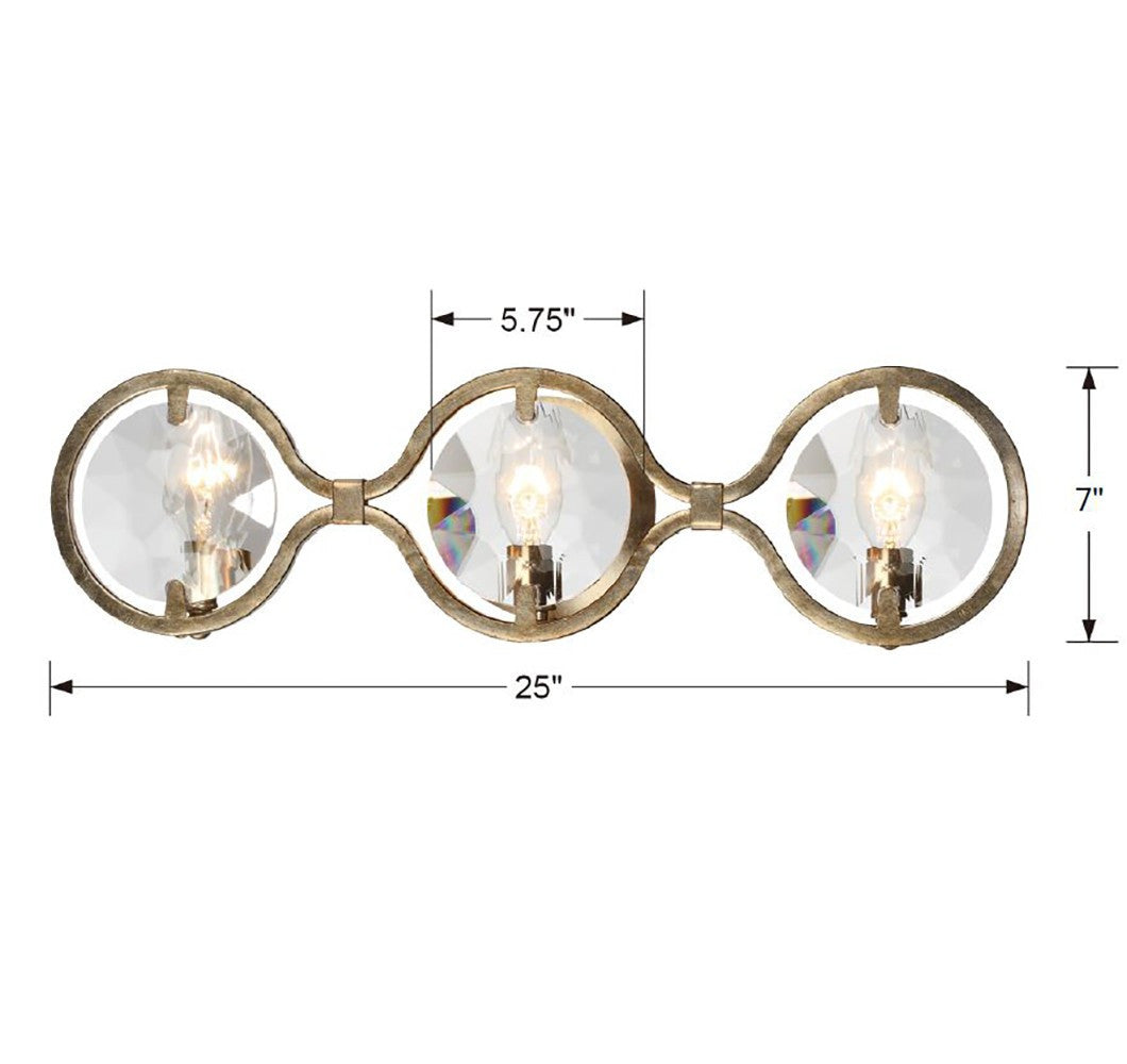 Bathroom Fixtures-Crystorama-QUI-7623