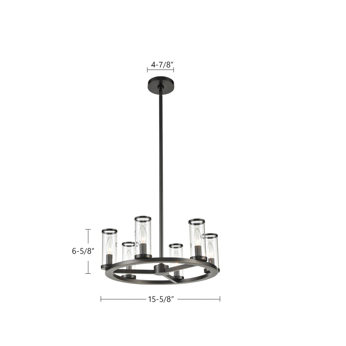 Revolve 6-Light Chandelier