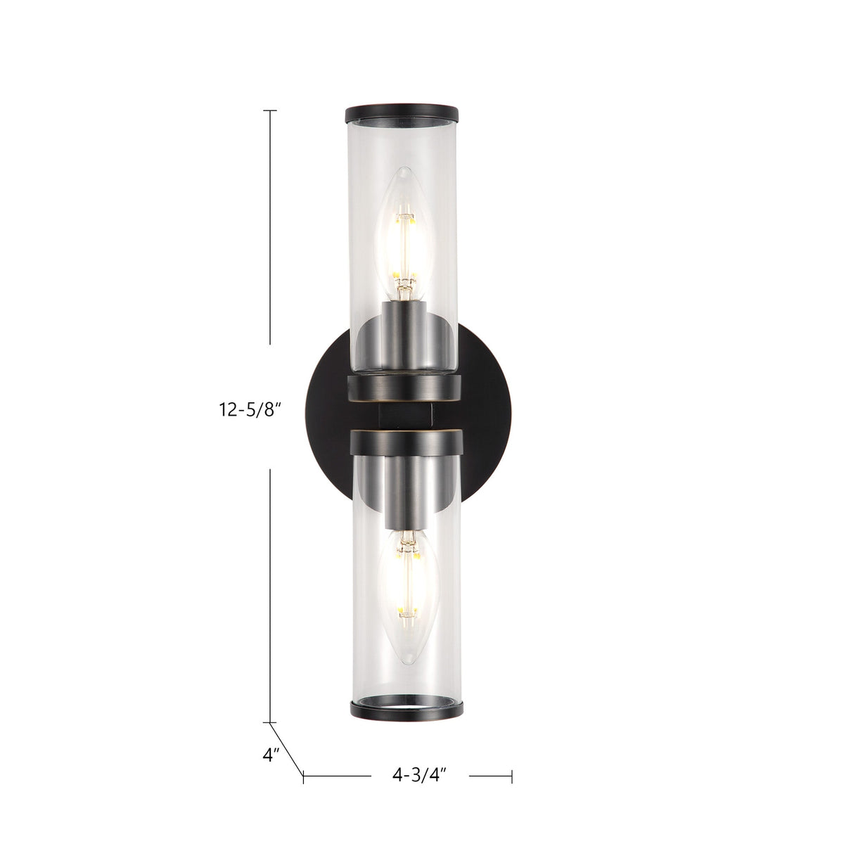 Revolve 5" 2-Light Wall/Vanity Light